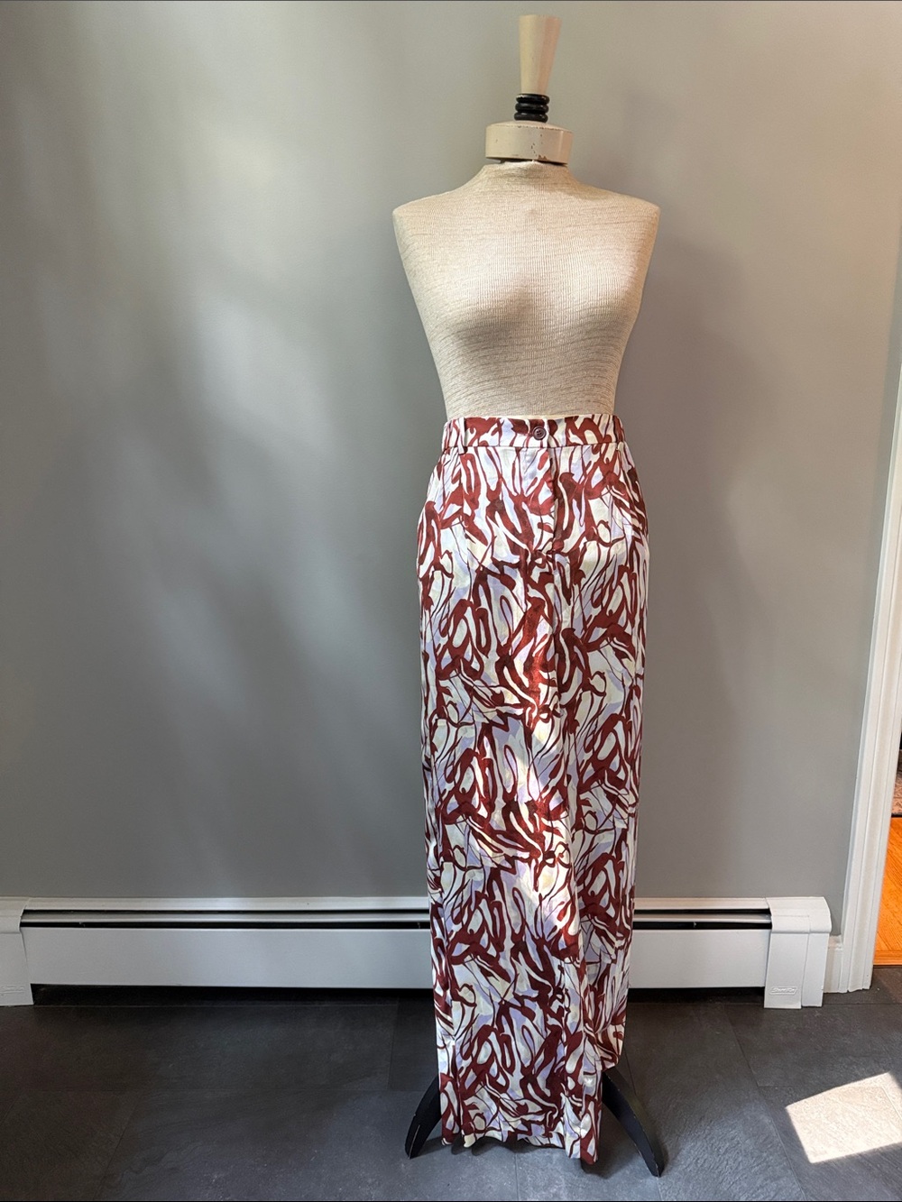 NWT Open Edit wide leg pants size M